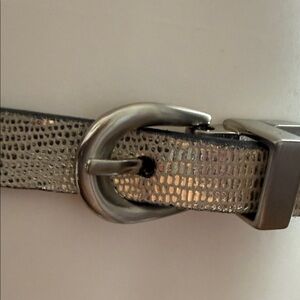 Slim Reversible  Textured Belt